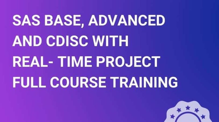 Course　SAS　Training　Clinical　SAS　Certification　Training　Full　SAS